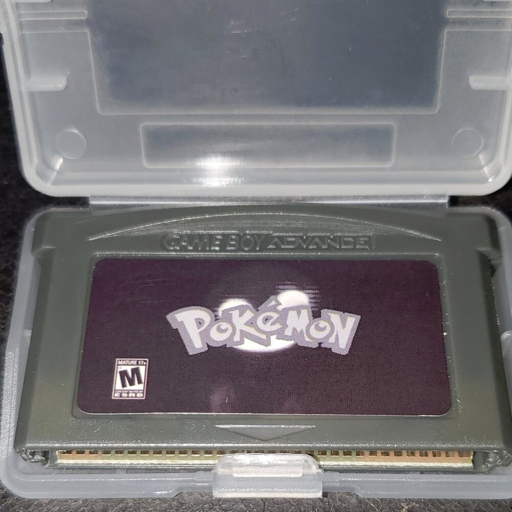 Pokemon Creepy Black GBA ROM Hack Game Custom Gameboy Advance